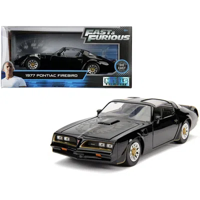 Jada Toys Jada Tegos 1977 Pontiac Firebird Fast & Furious Movie 1 By 24 Diecast Model Car Black
