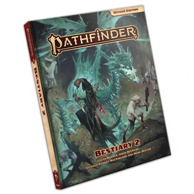 Paizo Pathfinder 2e Bestiary 2 Role Playing Game Book
