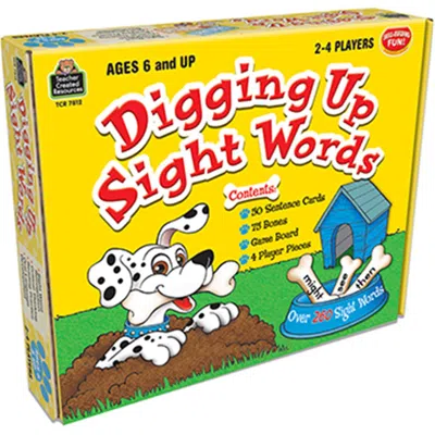 Teacher Created Resources Digging Up Sight Words Game Ages 6 & Up