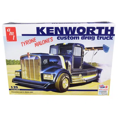Amt Skill 3 Model Kit Tyrone Malones Kenworth Custom Drag Truck 1 By 25 Scale Model