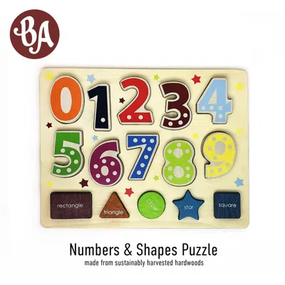 Beginagain Number & Shape Puzzle