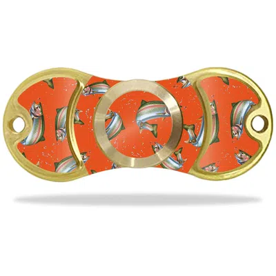 Mightyskins Skin For Amilife Edc Fidget - Trout Collage