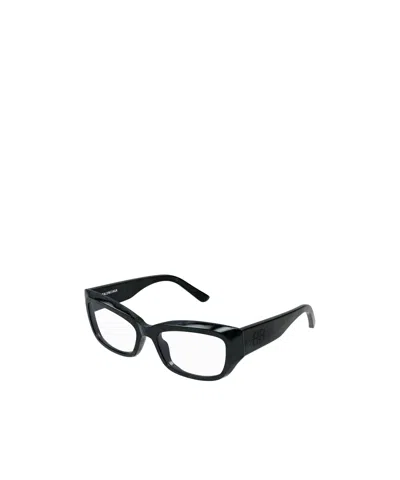 Balenciaga Cat-eye Optical Glasses In Black