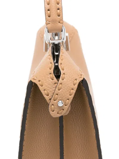 Fendi Soft Small Bag Adjustable Strap In Brown
