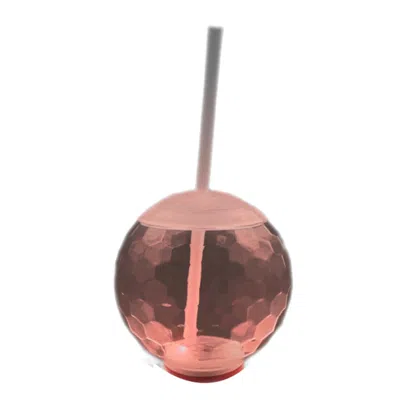 Blinkee 20 oz Multi Color Glass Ball Tumbler For Parties & Festivals