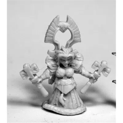 Reaper Miniatures 28 Mm Dark Heaven Bones Gwyddis, Dwarf Valkyrie W3 Pack Mint Of Miniature Games