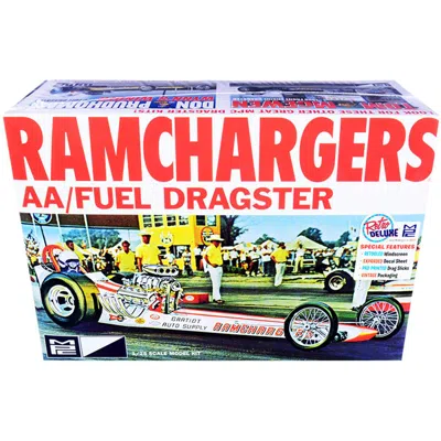 Mpc Ramchargers Aa-fuel Dragster Skill 2 Model Kit 1 By 25 Scale Model Car