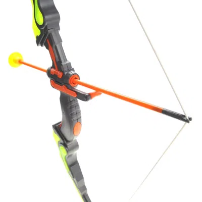 Az Trading Bow & Arrow Playset With Quiver & Target - Green