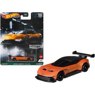 Hotwheels Hot Wheels 3 In. Orange Metallic Exotic Envy Series Diecast Model Car For Aston Martin Vulcan