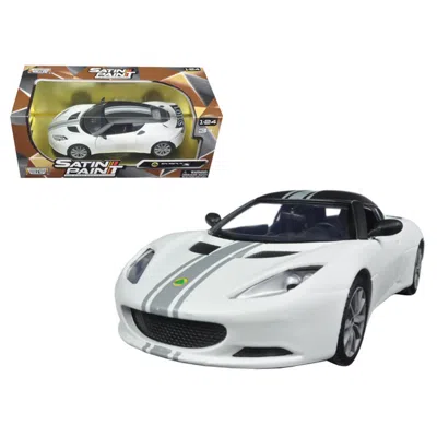 Motormax 1 By 24 Scale Diecast Lotus Evora S Matt White Model Car