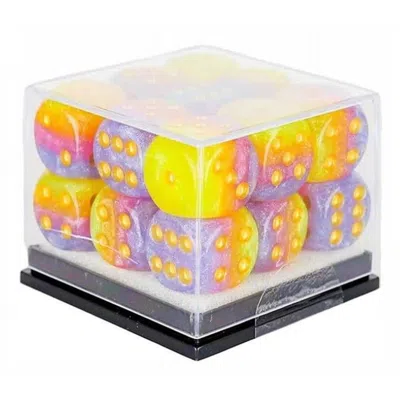 Sirius Dice 12 Mm D6 Cube Set - Tahitian Sunset - 18 Count