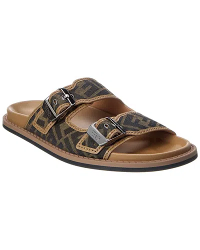 Fendi Aquazzura Gatsby 105mm Slingback Pumps In Brown