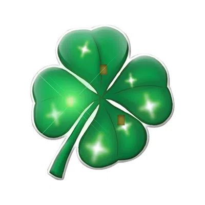 Blinkee Four Leaf Clover Flashing Body Light Lapel Pins