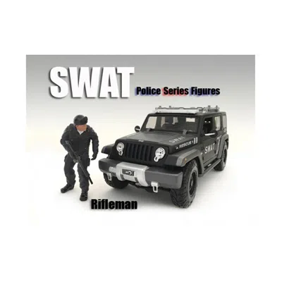 American Diorama 1 By 24 Scale Swat Team Rifleman Figure For Models