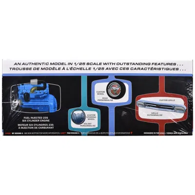 Amt Skill 2 Model Kit 1960 Chevrolet Apache Pickup Truck Kustom Kruisers 1-25 Scale Model Truck