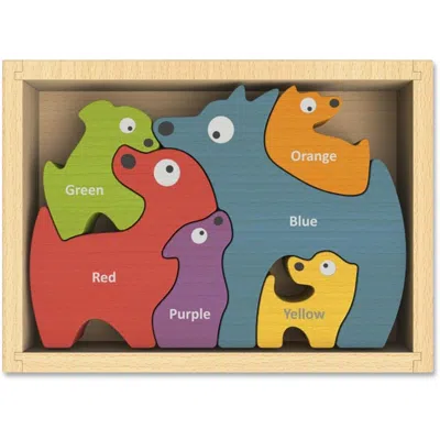 Beginagain Bilingual Learning Tool & Dog Family Puzzle With Curriculum Toddler Puzzle Game