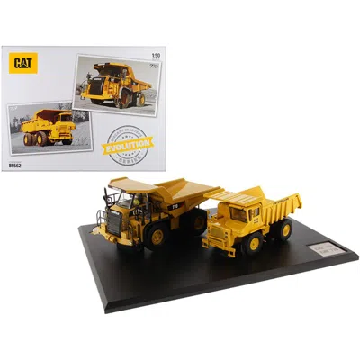 Diecast Masters Cat Caterpillar 769 Off-highway Truck 1963-2006 & Cat Caterpillar 770 Off-highway Truck 2007-present