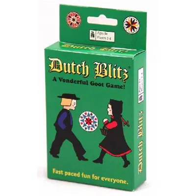 Dutch Blitz Games Game-dutch Blitz, Green - 2 To 4 Players