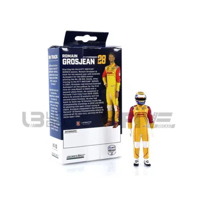 Greenlight 1-18 Scale Ntt Indycar Series No.28 Romain Grosjean Driver Dhl - Andretti Autosport For Models Figur