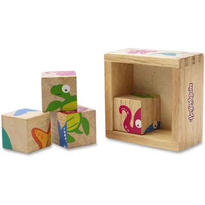 Beginagain Buddy Blocks Sea Life - Perfect First Puzzle & Wooden Blocks Toys For Toddlers