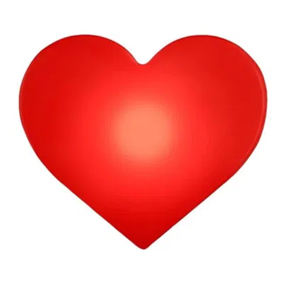 Blinkee Light Up Flashing Heart Clip On Badge Body Light Red