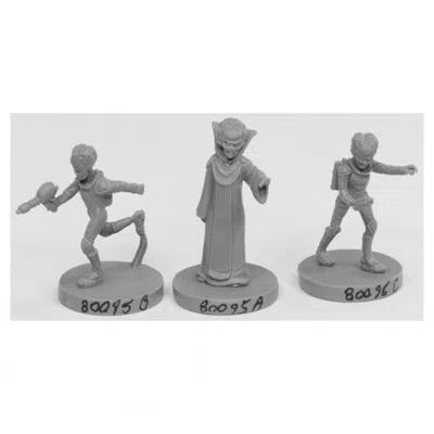 Reaper Miniatures Bones Alien Overlords Miniatures Set, Black - Pack Of 3