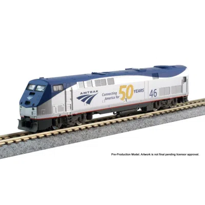 Kato No.100 N Scale Amtrak Ge P42 Genesis Esu Loksound Dcc Installed