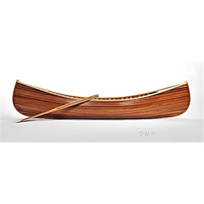 Old Modern Handicrafts Canoe With Ribs Matte Finish- 6 Ft. L Model Airplane