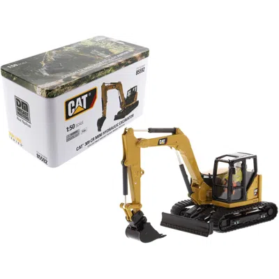 Diecast Masters Cat Caterpillar 309 Cr Next Generation Mini Hydraulic Excavator With Work Tools & Operator High Line