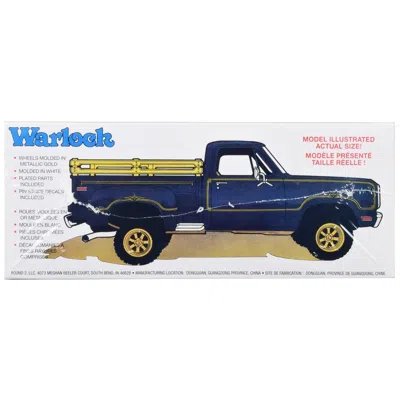 Mpc 1-25 Scale Plastic Model Truck Kit For 1977 Dodge Warlock Stepside Pickup Skill 2