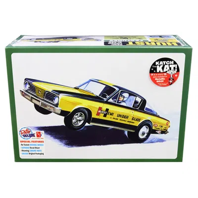 Amt Skill 2 Model Kit 1966 Plymouth Barracuda Funny Car Hemi Under Glass 1 By 25 Scale Model