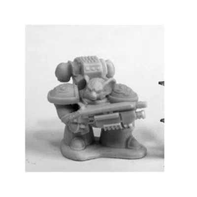 Reaper Miniatures Bones Chronoscope Space Mousling Look Miniature Figure, Right