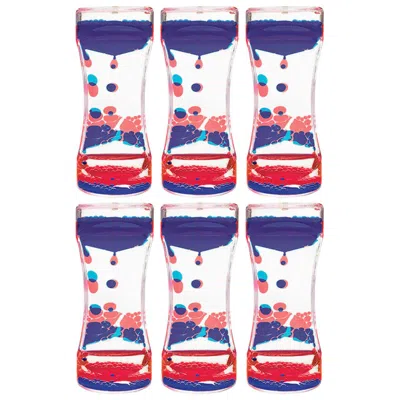 Teacher Created Resources Liquid Motion Bubbler Red & Blue - Pack Of 6