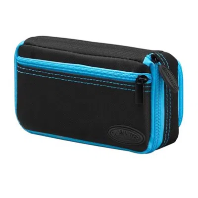 Casemaster Plazma Plus Dart Case With Zipper & Phone Pocket Black & Blue - 3 Darts