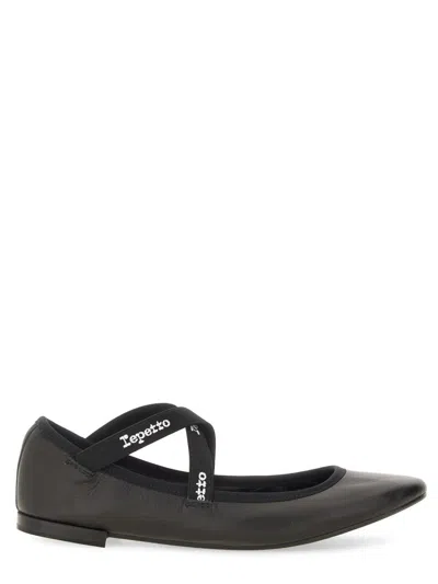 Repetto Joana Ballet Flats In Black