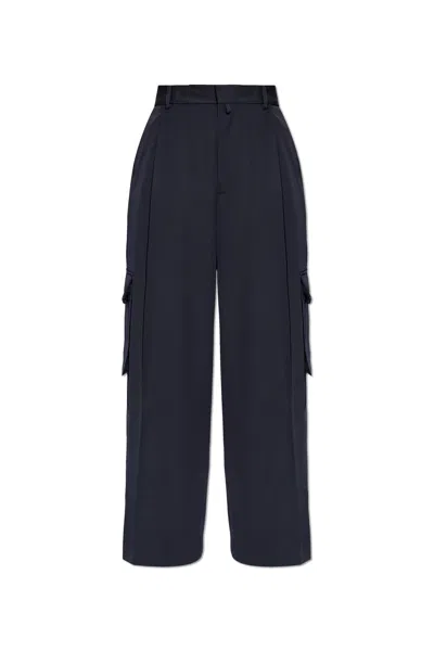 Dries Van Noten Piers Cargo Pants In Blue