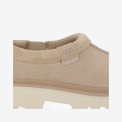 Ugg Suede Lace-up Chunky Sole Shoes In Brown