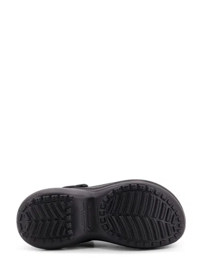 Balenciaga Black Crocs Jibbitz In Black