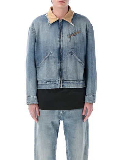 Maison Margiela Women's Denim Jacket In Blue
