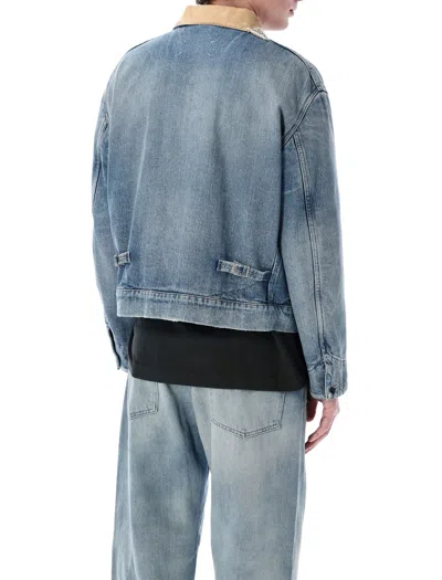 Maison Margiela Women's Denim Jacket In Blue