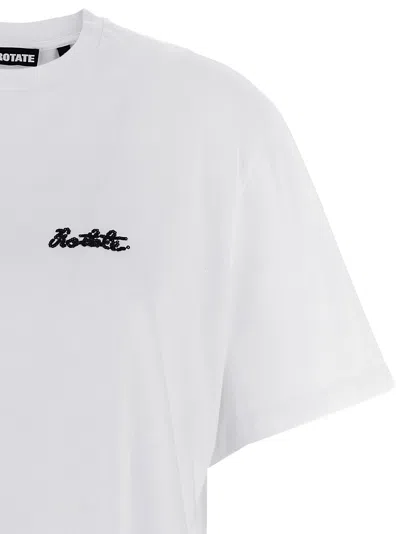 Rotate Birger Christensen Rotate Birgerchristensen Oversize T-shirt In White