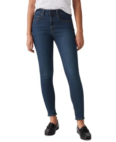 Levi's 721 High Rise Skinny Jeans In Eternal Indigo Drk Tint