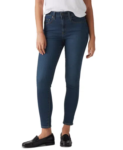 Levi's 721 High Rise Skinny Jeans In Eternal Indigo Drk Tint