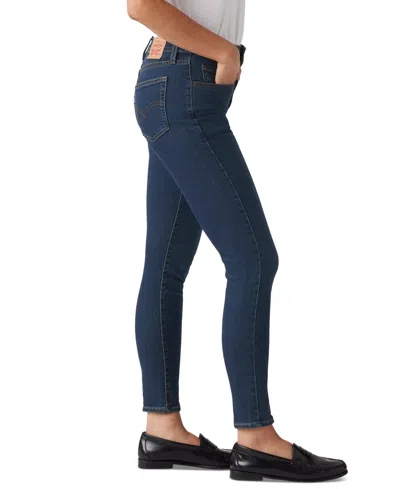 Levi's 721 High Rise Skinny Jeans In Eternal Indigo Drk Tint