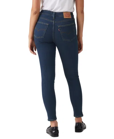 Levi's 721 High Rise Skinny Jeans In Eternal Indigo Drk Tint
