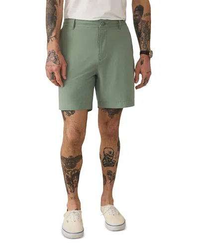 Faherty All Day 2.0 9 Shorts In Trail Olive
