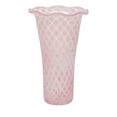 Juliska Trellis 9 Flared Vase In Blush