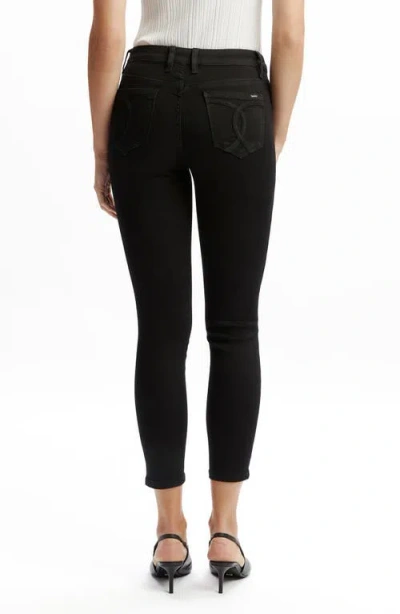 Bardot Bella Crop Skinny Jeans In Black