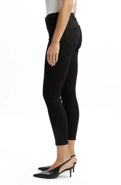 Bardot Bella Crop Skinny Jeans In Black