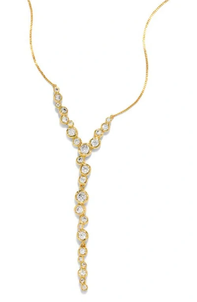 Alexis Bittar Asterales Cascading Necklace In Gold